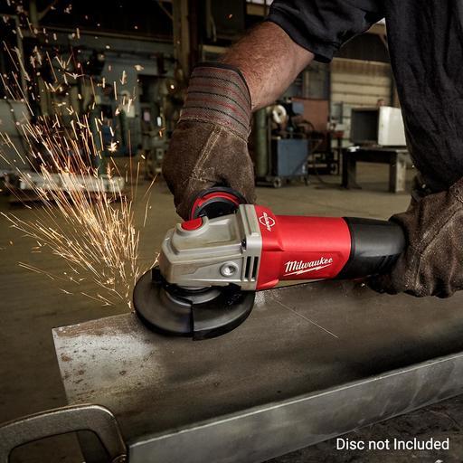 Milwaukee AGV13-125XSPDEB 1250W 125mm (5") Rapid Stop Angle Grinder – image 11