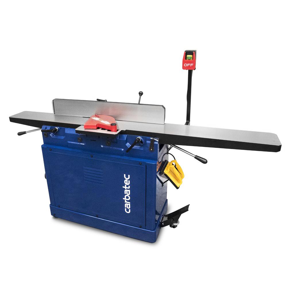 Carbatec JNX200C 1100W 200mm (8") Helical Cutterhead Jointer