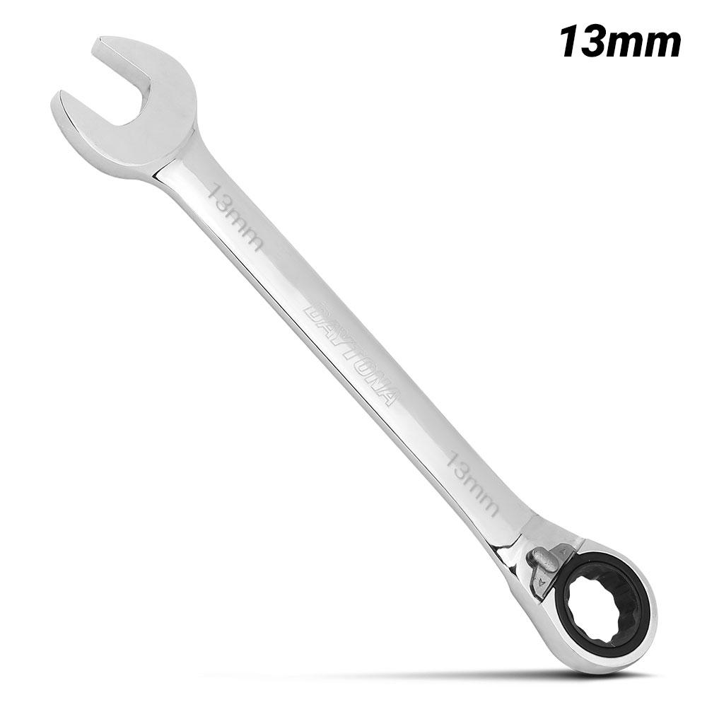 Daytona DRR13 13mm 72-Tooth Metric Reversible Ratchet Spanner