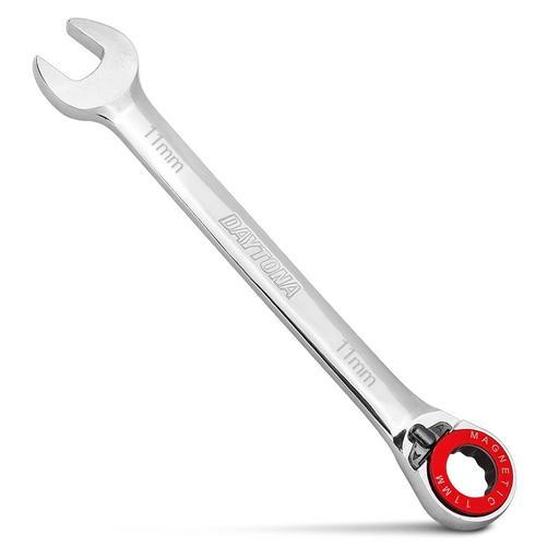 Daytona DMRR11 11mm 72-Tooth Metric Magnetic Stop Ring Reversible Ratchet Spanner – image 2