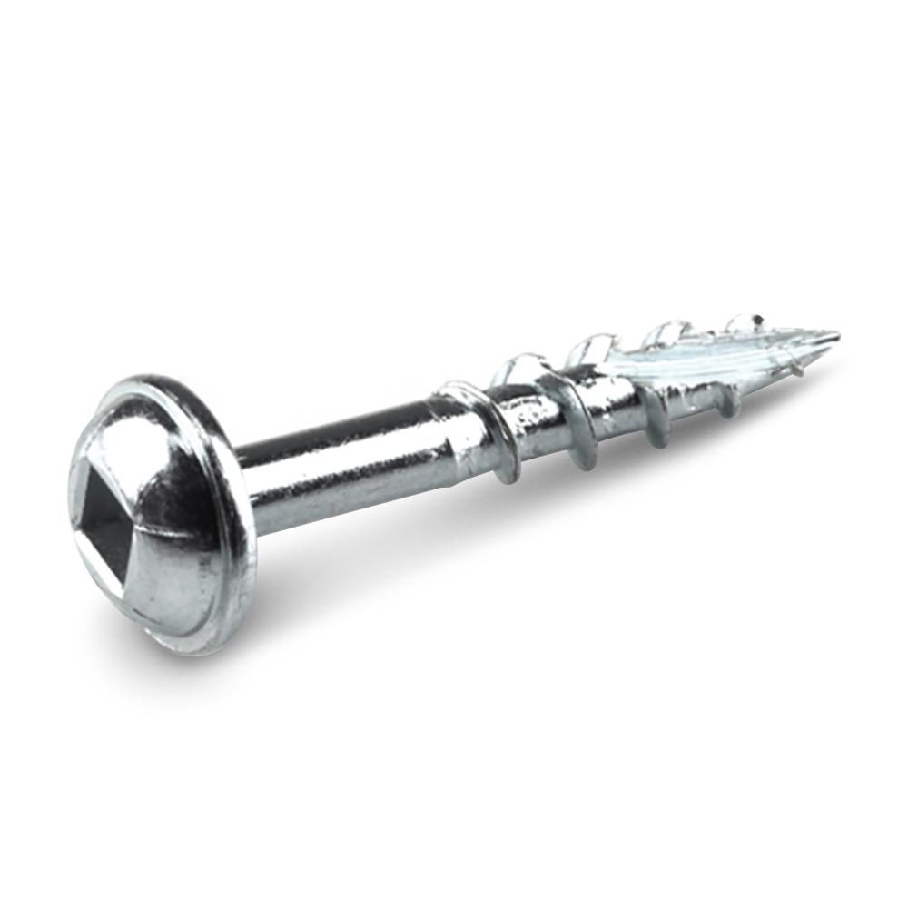 Kreg KR-SMLC1-500 500-Pack 25mm (1") Coarse Thread Zinc Coated Pocket Screws – image 2