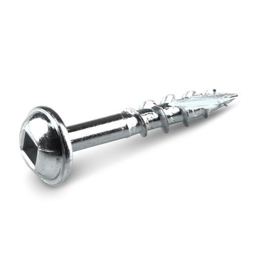 Kreg KR-SMLC1-500 500-Pack 25mm (1") Coarse Thread Zinc Coated Pocket Screws – image 2