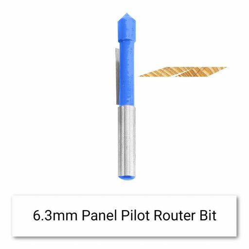 Techsmart TRBS35 35pce 1/4" Shank Router Bit Set With Case – image 7