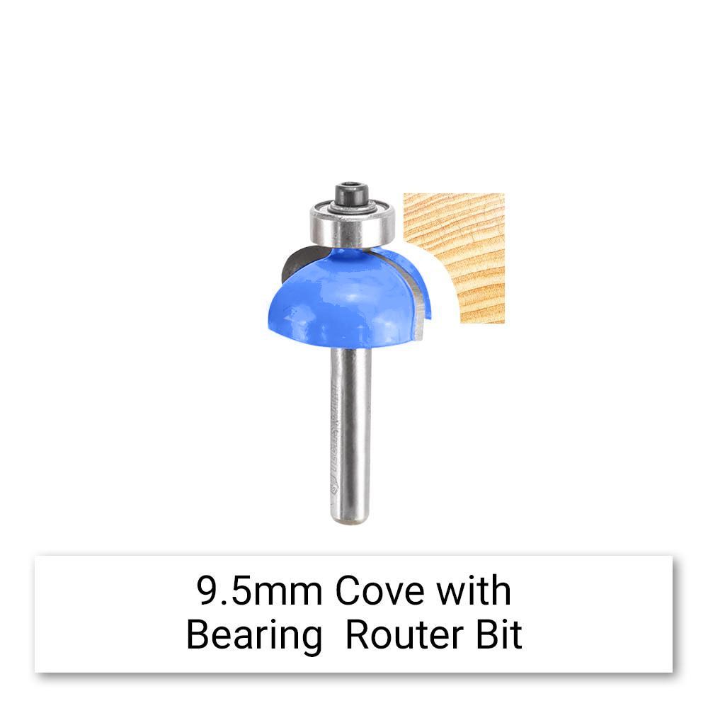 Techsmart TRBS35 35pce 1/4" Shank Router Bit Set With Case – image 21