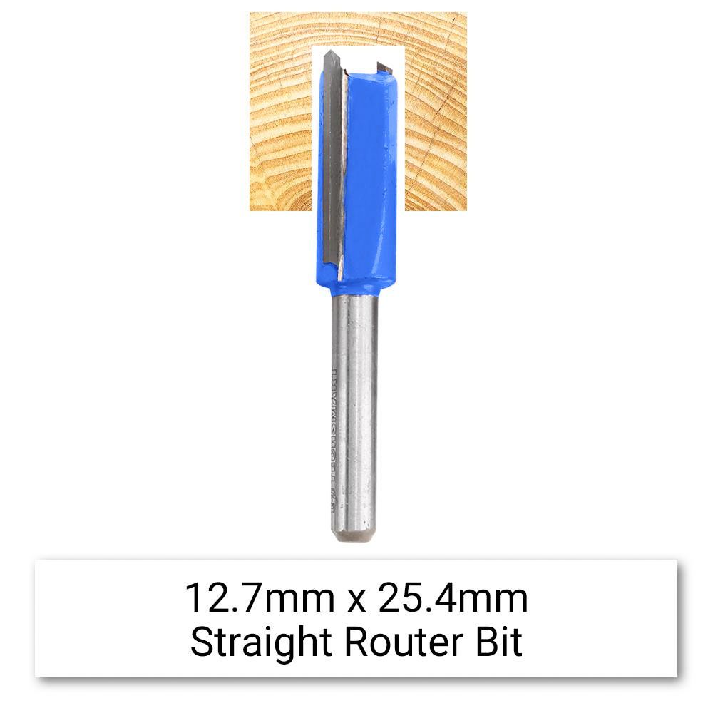 Techsmart TRBS35 35pce 1/4" Shank Router Bit Set With Case – image 13