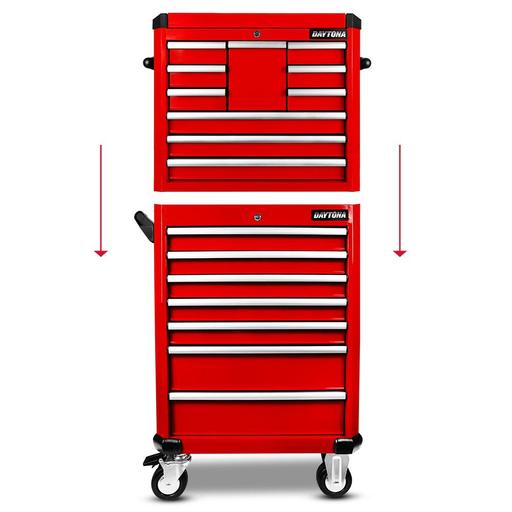 Daytona D17DTC 17 Drawer Tool Set With Roller Cabinet – image 2