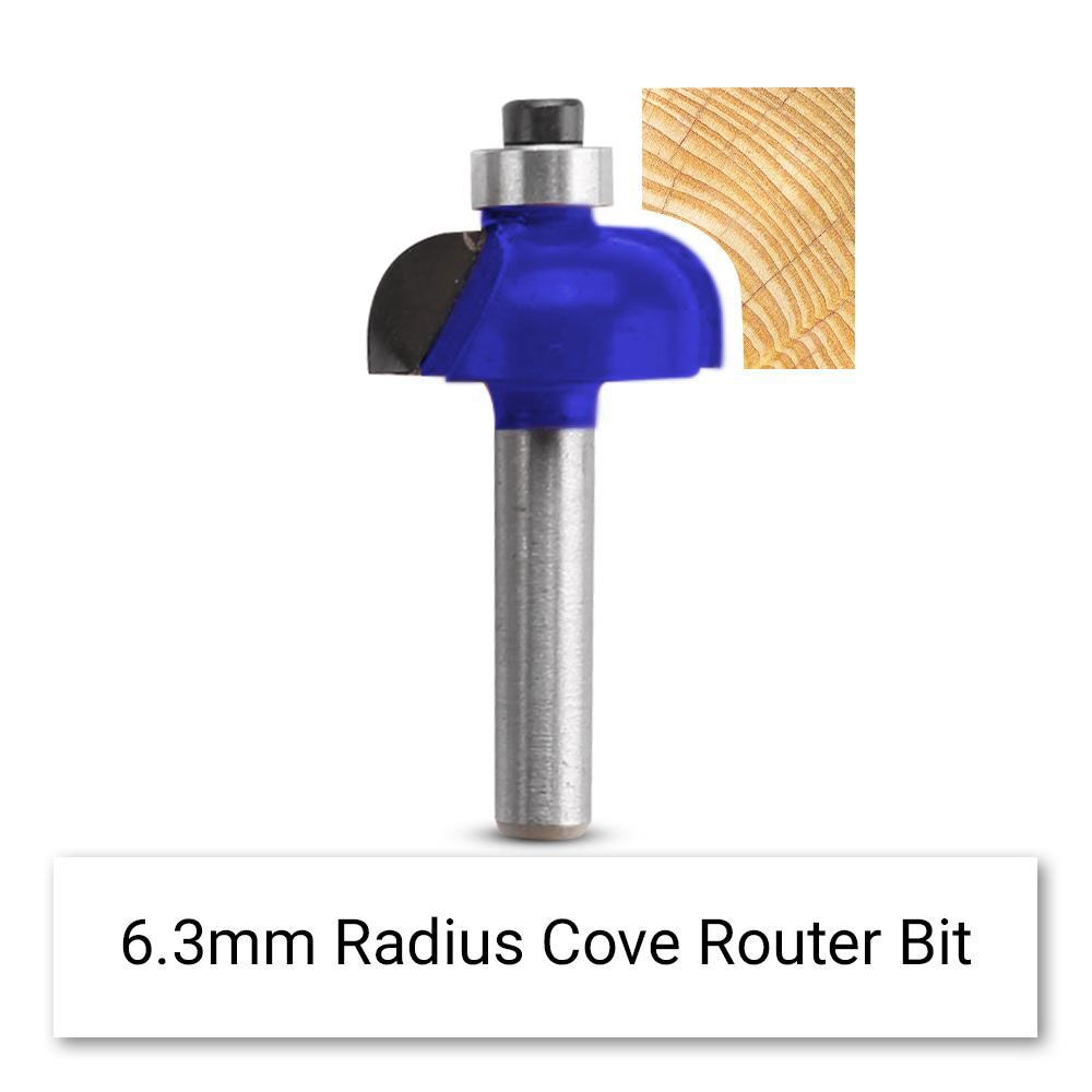 Techsmart TRBS12 12pce 1/4" Shank Router Bit Set – image 5