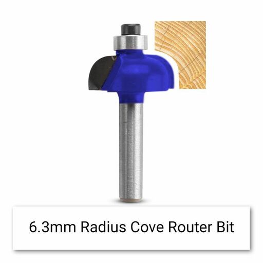 Techsmart TRBS12 12pce 1/4" Shank Router Bit Set – image 5