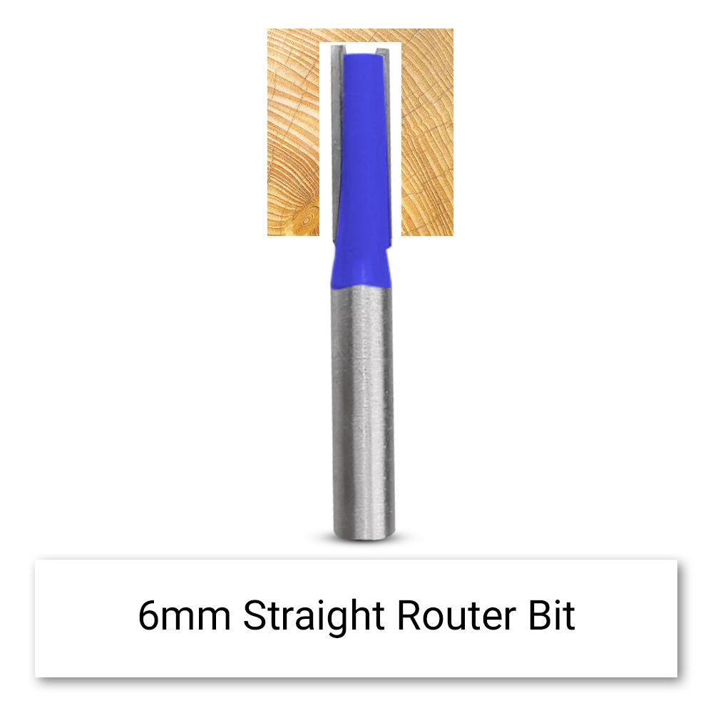 Techsmart TRBS12 12pce 1/4" Shank Router Bit Set – image 12