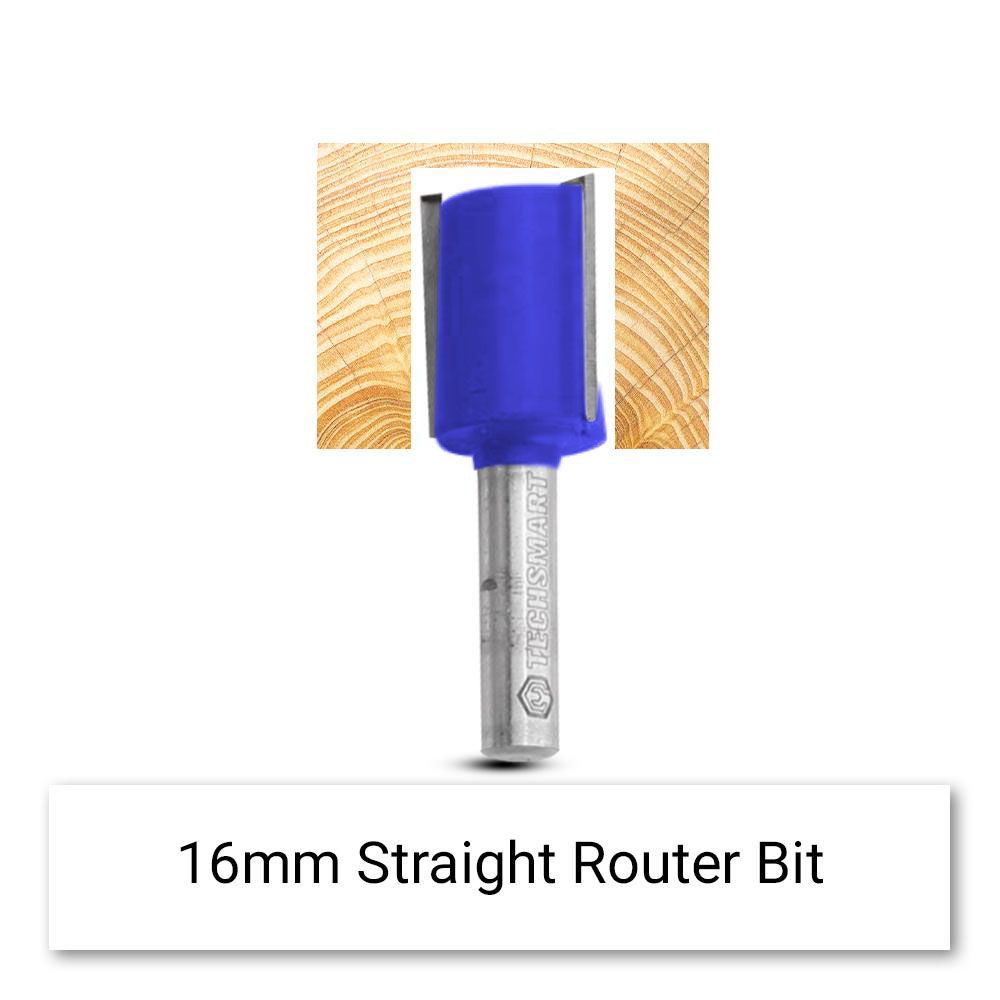 Techsmart TRBS12 12pce 1/4" Shank Router Bit Set – image 8