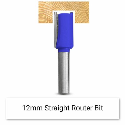 Techsmart TRBS12 12pce 1/4" Shank Router Bit Set – image 11