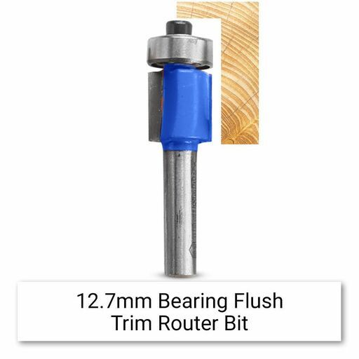 Techsmart TRBS6 6pce 1/4" Shank Router Bit Set – image 6