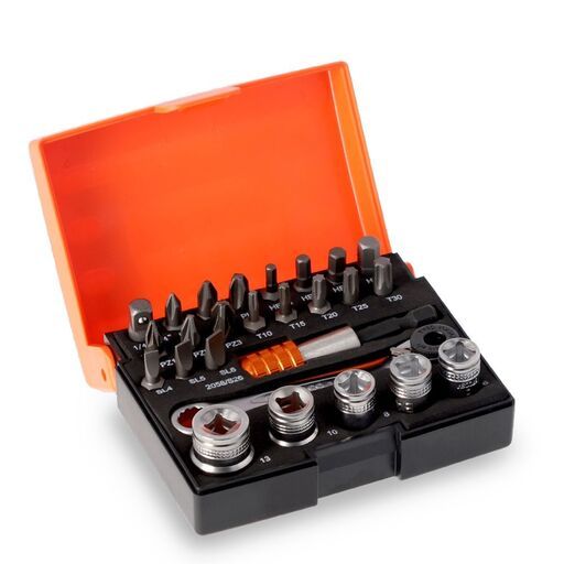 Bahco 2058/S26 26pce 1/4" Standard Bit & Socket Set – image 4