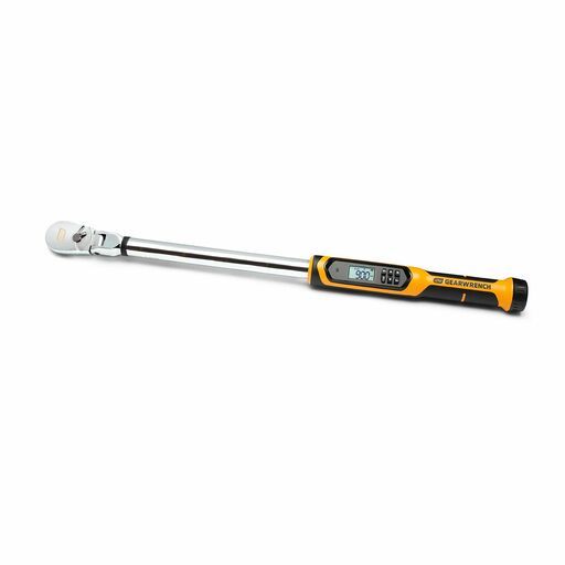 GEARWRENCH 85079 1/2" Drive Flex Head Electronic Torque Wrench with Angle 25-250 ft/lbs – image 2