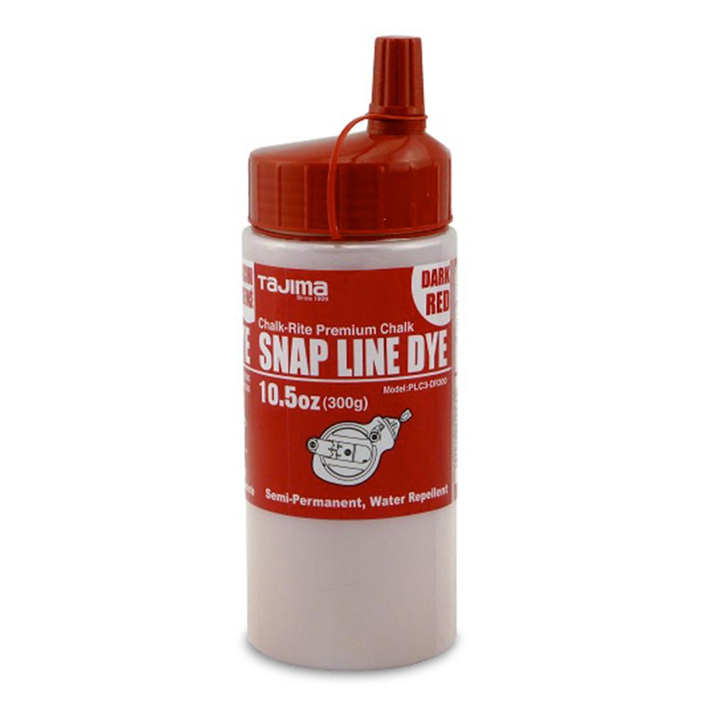 Tajima PLCDR300 300g (10.5oz) Dark Red Snap Line Chalk – image 1
