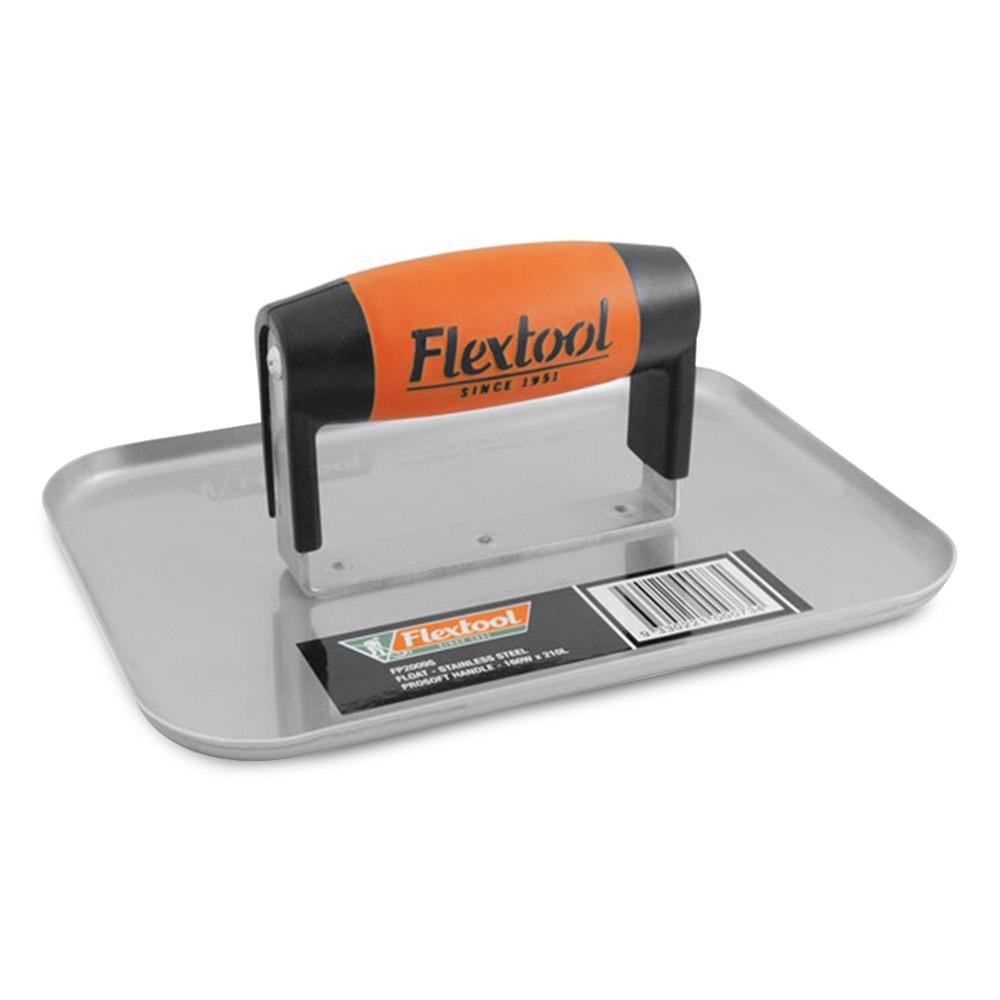 Flextool FT42009S-UNIT 210mm x 160mm Stainless Steel Float ProSoft Handle – image 1