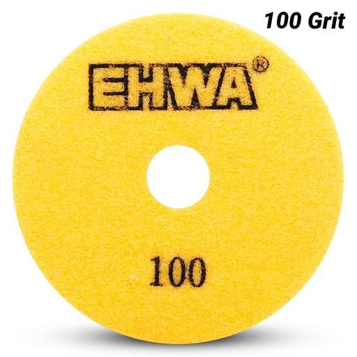 Ehwa RDS100D100 100mm (4") 100 Grit Wet & Dry Honeycomb Resin Pad – image 3
