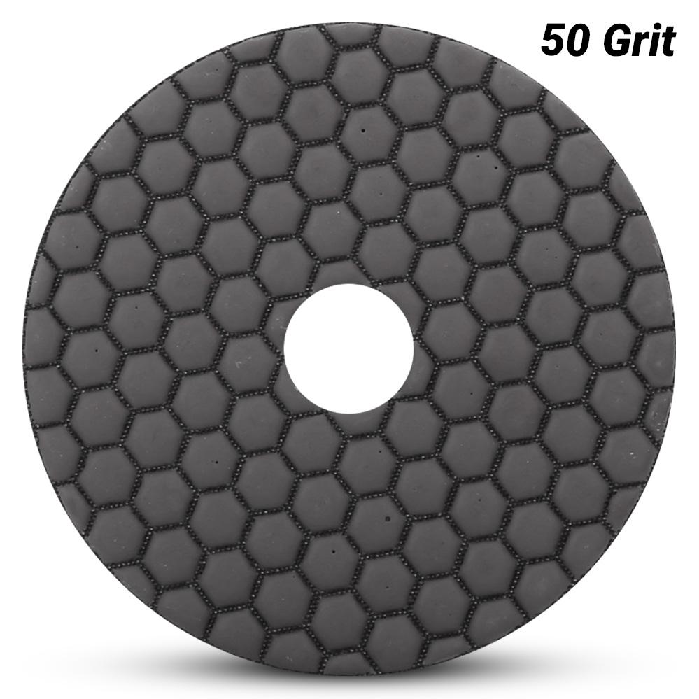 Ehwa RDS100D50 100mm (4") 50 Grit Wet & Dry Resin Pad