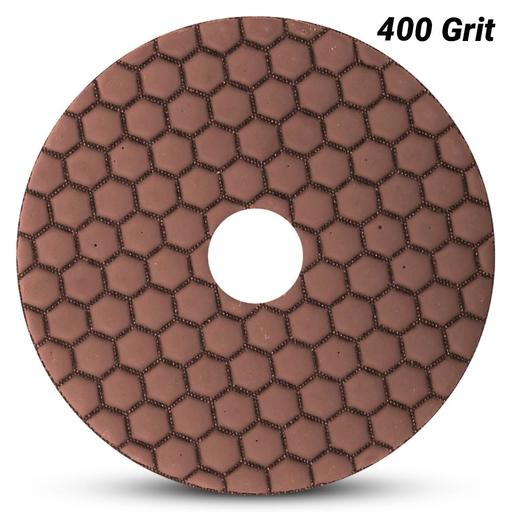 Ehwa RDS100D400 100mm (4") 400 Grit Wet & Dry Honeycomb Resin Pad