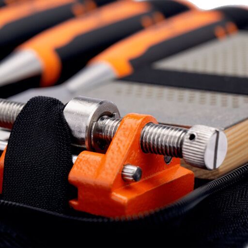 Bahco 424P-S6-ZC 6pce 6mm-32mm Chisel Set with Rubberised Handle in Nylon Zipper Case – image 6