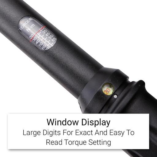 Daytona D38TWW 3/8" Drive Window Type Torque Wrench 20-100Nm – image 4