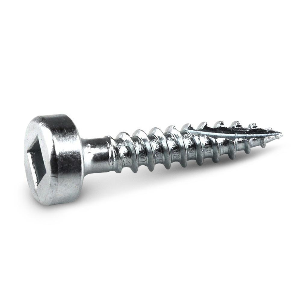 Kreg KR-SPSF075-500 500-Pack 19mm (3/4") Fine Thread Zinc Coated Pocket Screws – image 2