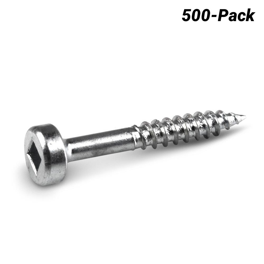 Kreg Sml-f125-500 - Tornillos De Bolsillo Fino Con Cabezal D