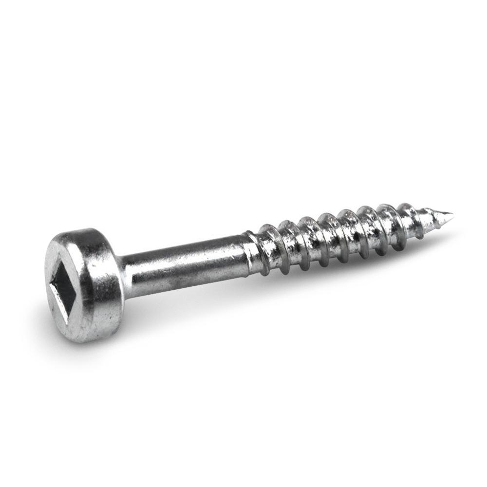 Kreg KR-SPSF1-500 500-Pack 25mm (1") Fine Thread Zinc Coated Pocket Screws – image 2