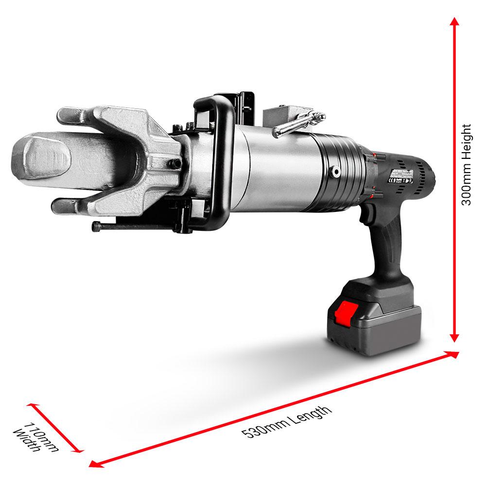Bayer BCRB16 18V 5.0AH Li-ion Cordless Heavy Duty 4-16mm Rebar Bender Combo Kit – image 2