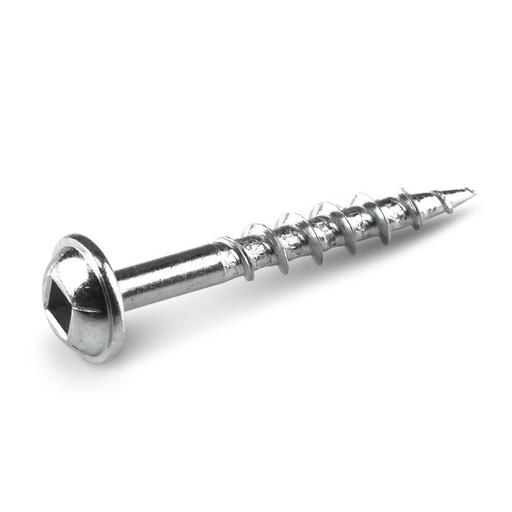 Kreg KR-SMLC125-250 250-Pack 32mm (1-1/4") Coarse Thread Zinc Coated Pocket Screws – image 2
