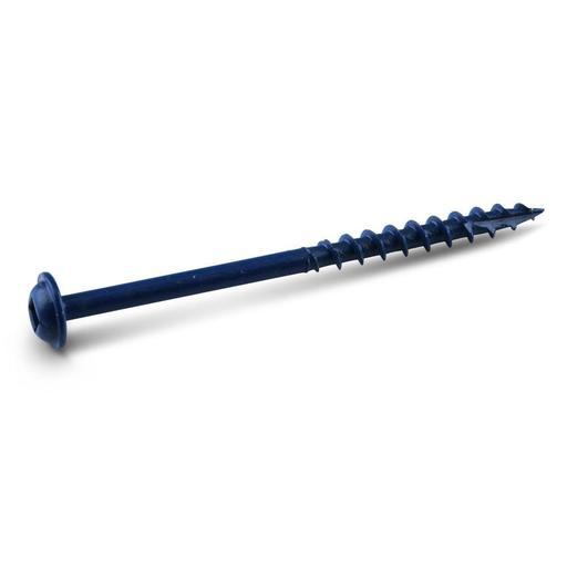 Kreg KR-SMLC250B-125 125-Pack 64mm (2-1/2") Coarse Thread Blue Kote Pocket Screws – image 2