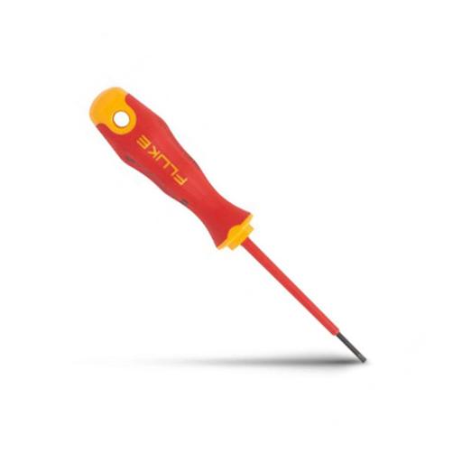 Fluke ISLS3 (5067271) Slotted 2.5 x 75mm 1000V Insulated Screwdriver
