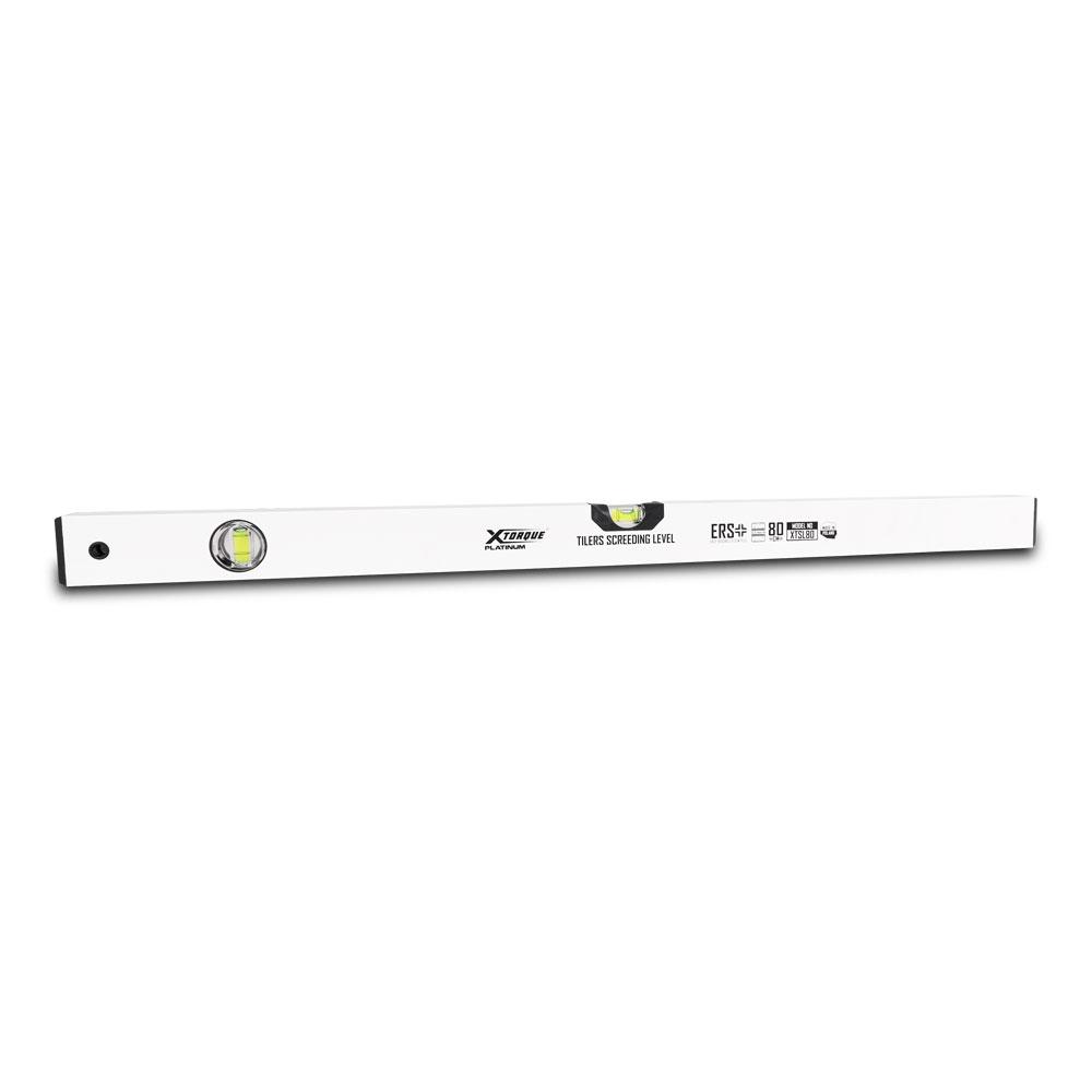 Xtorque XTSL30 300mm Platinum S60 Series Low Profile Tilers Spirit Level White – image 1