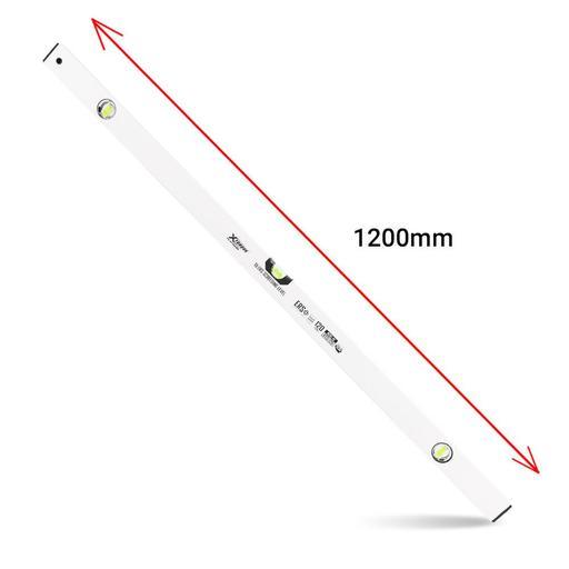 Xtorque XTSL120 1200mm Platinum S60 Series Low Profile Tilers Spirit Level White – image 2