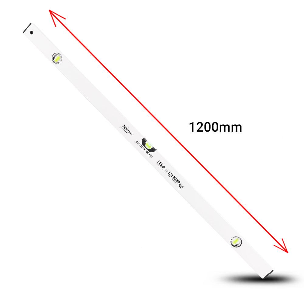 Xtorque XTSL150 1500mm Platinum S60 Series Low Profile Tilers Spirit Level White – image 2