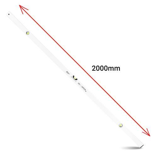 Xtorque XTSL200 2000mm Platinum S60 Series Low Profile Tilers Spirit Level White – image 2