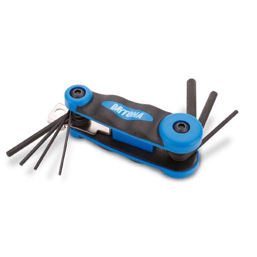 Daytona D7FHXW 7pce Folding Hex Key Metric Wrench Set 1.5mm-6mm – image 2