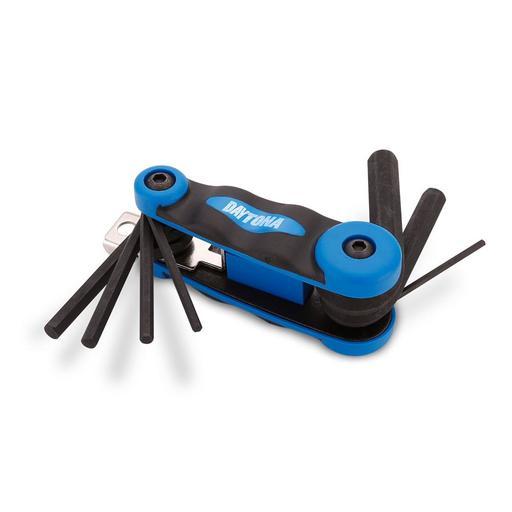 Daytona D7PFHK 7pce Folding Hex Key Metric Wrench Set 2.5mm-10mm – image 2