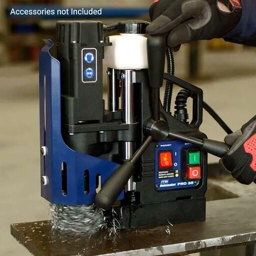 Holemaker HMPRO35K1 920W 35mm Single Phase Magnetic Base Drill - MADE IN EUROPE – image 2