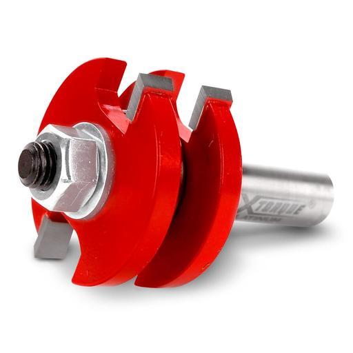 Xtorque XPTG64 Platinum 6.4mm Tongue & Groove Double Fluted 1/2" Shank Router Bit – image 2
