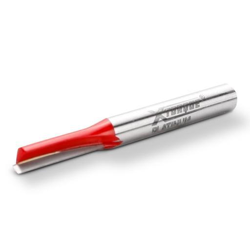 Xtorque XP614 Platinum 6mm Straight Single Flute 1/4" Shank Router Bit – image 2