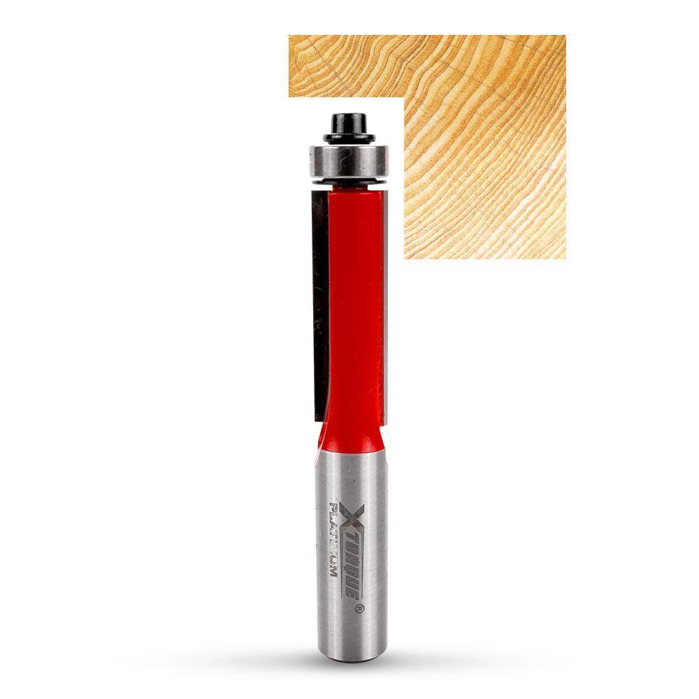 Xtorque XP1272 Platinum 12.72mm Straight Trim XL 1/2" Shank Router Bit