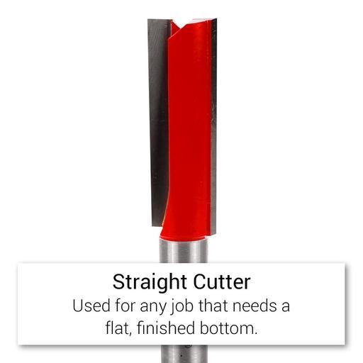 Xtorque XP1812 Platinum 18mm Straight XL Double Flute 1/2" Shank Router Bit – image 3