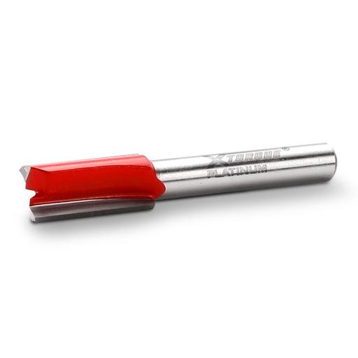 Xtorque XP1114 Platinum 10mm Straight XL Double Flute 1/4" Shank Router Bit – image 2