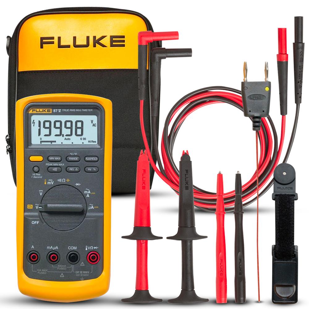 Fluke 2670150 87-5/E2 RMS Industrial Multimeter Kit 