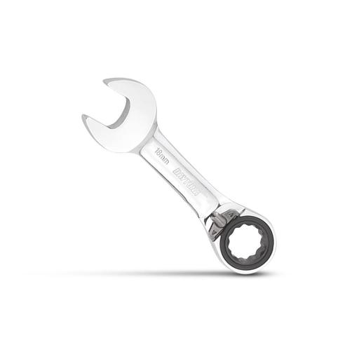 Daytona DMSR12 12pce Premium 72-Tooth Metric Stubby Reversible Ratchet Combination Spanner Set – image 3