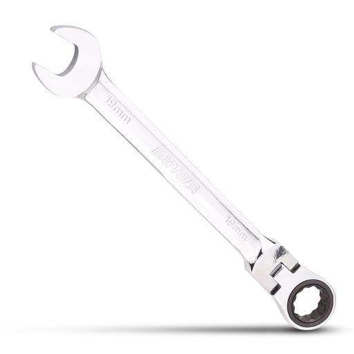 Daytona DMFR12 12pce Premium Metric 72-Tooth Flexible Ratchet Combination Spanner Set – image 4
