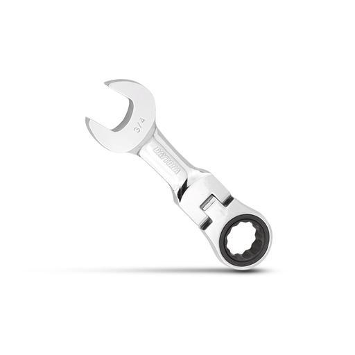 Daytona DISFR9 9pce Premium 72-Tooth Imperial Stubby Flexible Ratchet Combination Spanner Set – image 3