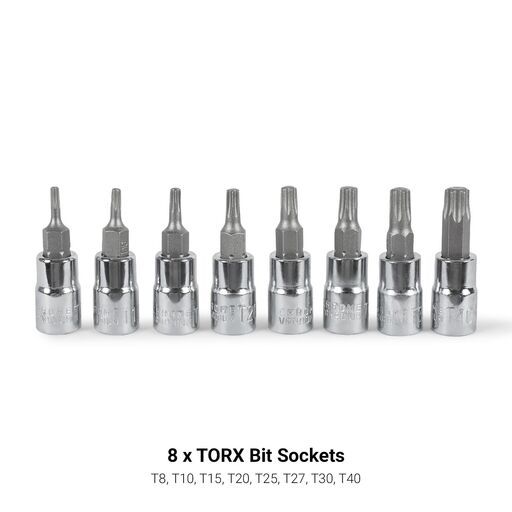 Daytona D1454P 54pce 1/4" Drive Metric 4-14mm Socket Set – image 11