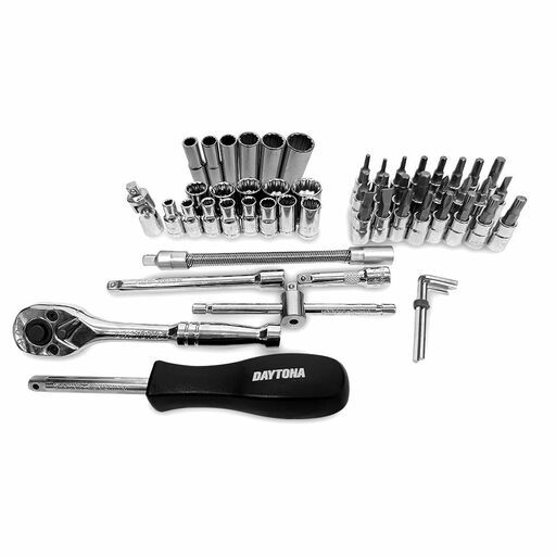 Daytona D1454P 54pce 1/4" Drive Metric 4-14mm Socket Set – image 4